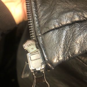 Vintage leather Guess jacket